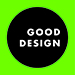 Green good design logo